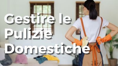 Pulizie domestiche: cosa far fare alla signora delle pulizie